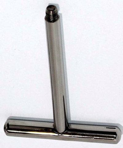 Hell's Couture Intimate Pleasure T-Bar - Customize Your Experience - Steel Sex Toys