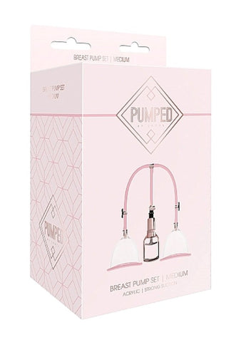 Pumped Breast Pump Set Rose - Breast and Nipple Toys