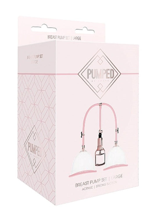 Pumped Breast Pump Set Rose Breast and Nipple Toys