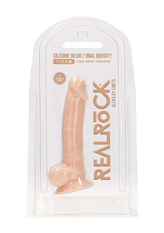 Realrock Ultra Silicone Dido with Balls Flesh Realistic Dildos