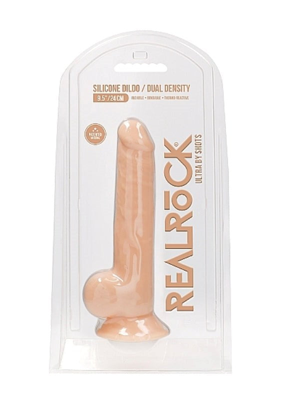 Realrock Ultra Silicone Dido with Balls Flesh Realistic Dildos