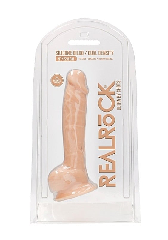 Realrock Ultra Silicone Dido with Balls Flesh Realistic Dildos