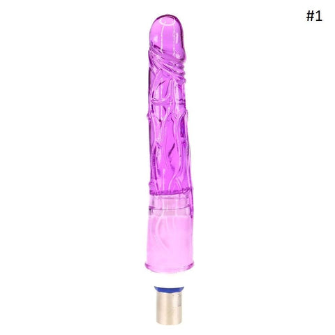 Sex Machine 3 Pin Non Realistic Attachments - Non-Realistic Dildos