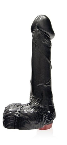 SI Ignite Vibrating Cock with Balls Black - Realistic Dildos