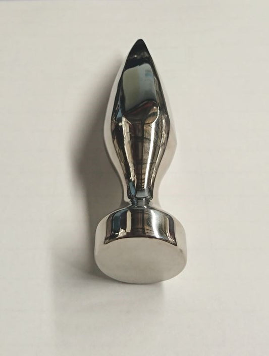 Cosmic Pleasure - Hell's Couture Luxury Steel Plug - Steel Sex Toys