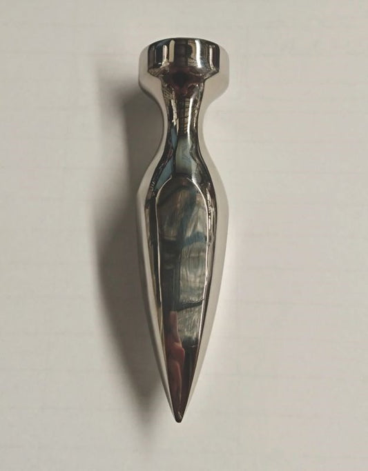 Cosmic Pleasure - Hell's Couture Luxury Steel Plug - Steel Sex Toys