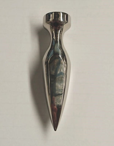 Cosmic Pleasure - Hell's Couture Luxury Steel Plug - Steel Sex Toys