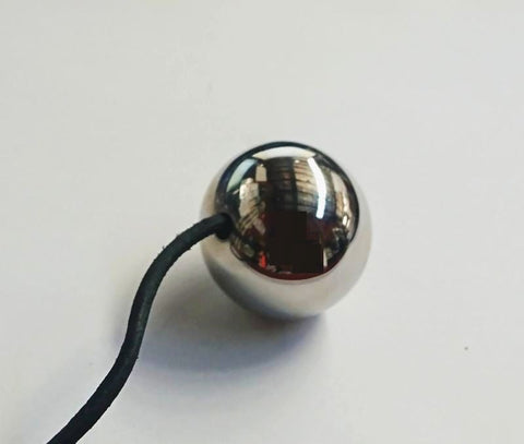 Steel Jiggle Ball with Cord - Love Eggs and Kegel Exercisers