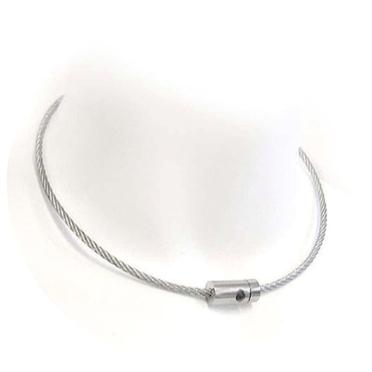 Steel Wire Lockable Slave Collar - Collars and Leads