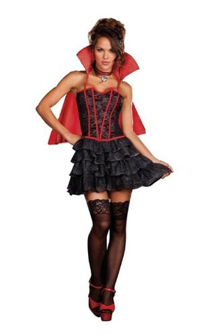 The Lady Is A Vamp Costume - Fancy Dress Ups