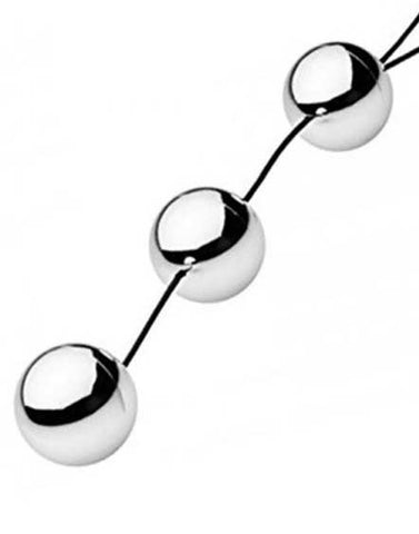 Three Ben Wa Balls Anal Beads - Love Eggs and Kegel Exercisers