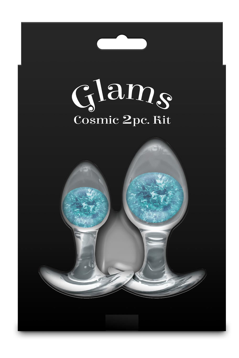 NS Novelties Glams Cosmic Butt Plugs Set of 2 Sizes Butt Plugs