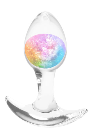 NS Novelties Glams Cosmic Small Silicone Butt Plug - Butt Plugs