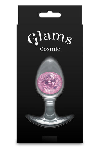 NS Novelties Glams Cosmic Medium Silicone Anal Plug - Butt Plugs
