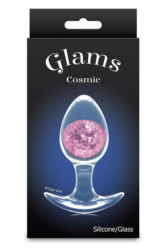 NS Novelties Glams Cosmic Medium Silicone Anal Plug - Butt Plugs