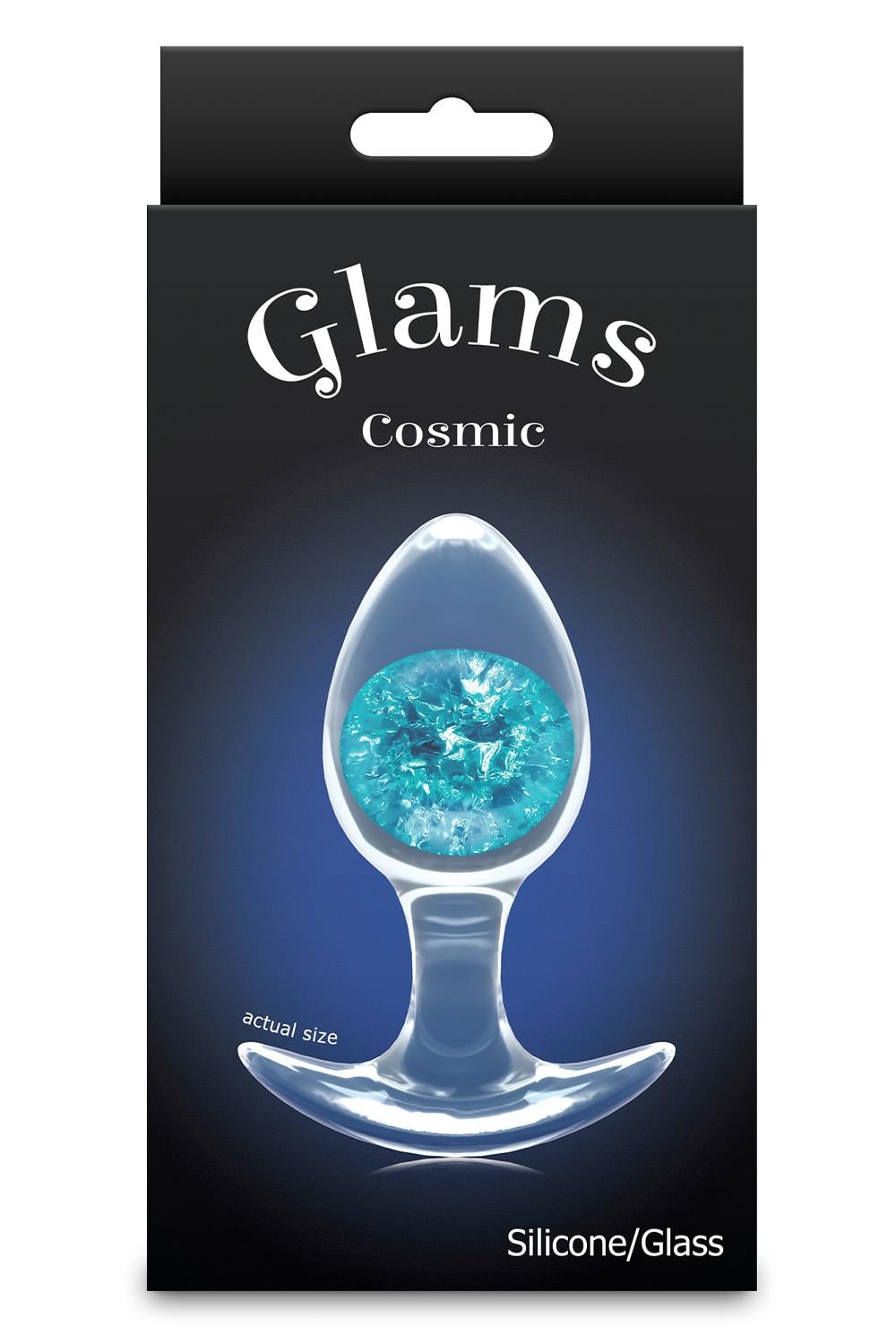 NS Novelties Glams Cosmic Medium Silicone Anal Plug Butt Plugs