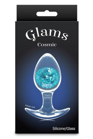 NS Novelties Glams Cosmic Medium Silicone Anal Plug - Butt Plugs