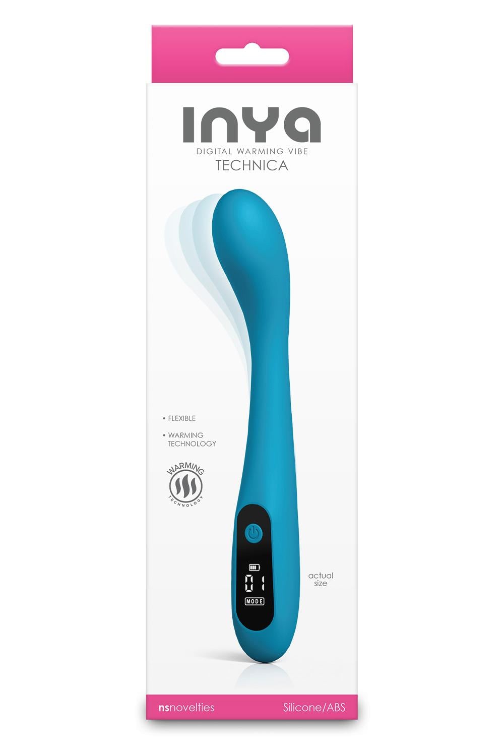 NS Novelties INYA Technica USB Rechargeable Warming Vibrator G-Spot Vibrators