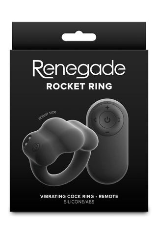 NS Novelties Renegade Rocket Remote Vibrating Cock Ring - Vibrating Cock Rings