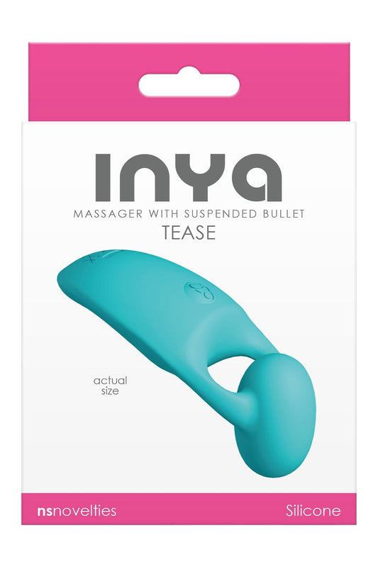 NS Novelties INYA Tease USB Rechargeable Finger Stimulator - Finger and Tongue Vibrators