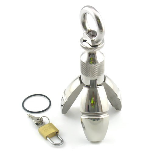 Ultimate Anal Lock Steel Sex Toys