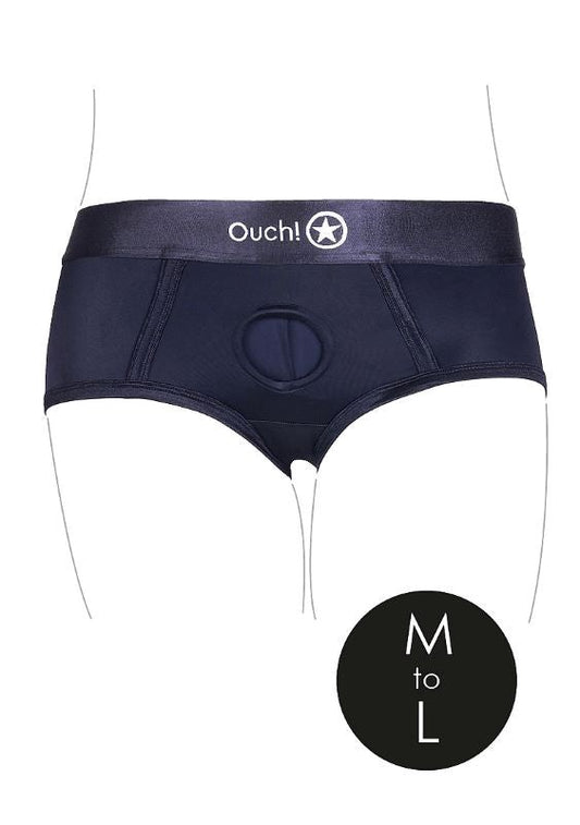 Ouch Ecstasy Vibrating Strap-on Brief - Unleash Sensual Delight - Strap On Sextoys