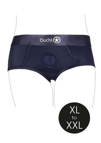 Ouch Ecstasy Vibrating Strap-on Brief - Unleash Sensual Delight - Strap On Sextoys