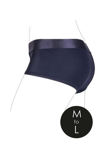 Ouch Ecstasy Vibrating Strap-on Brief - Unleash Sensual Delight - Strap On Sextoys