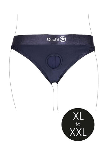 Ouch Vibrating Strap-on Hipster - Unleash the Thrill - Strap On Sextoys