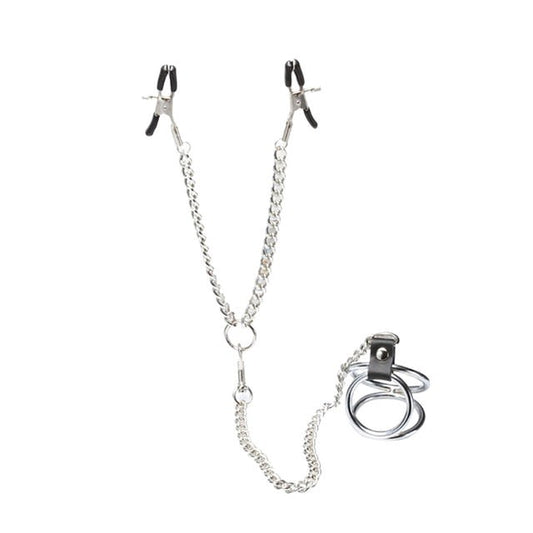 Welled Up Nipple Clamps & Cock Ring - Breast and Nipple Toys