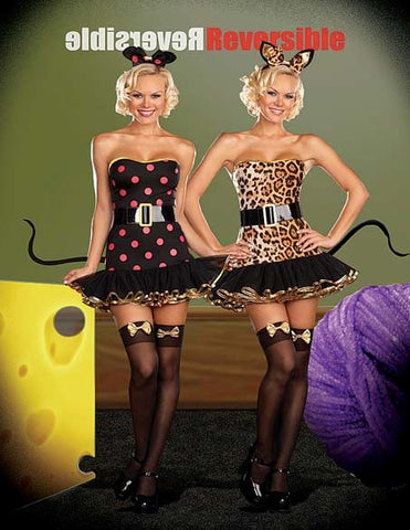 Embrace Spontaneity with the Dream Girl Lingerie Reversible Costume - Fancy Dress Ups