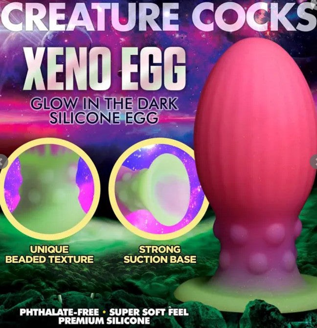 Xeno Alien Glowing Egg Non-Realistic Dildos