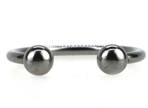 Silver Pressure Point Beaded Glans Ring - Cock Rings