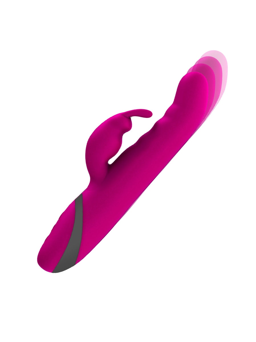 BMS Factory Commotion Cha Cha Thrusting Rabbit Vibrator Raspberry Rabbit Vibrators