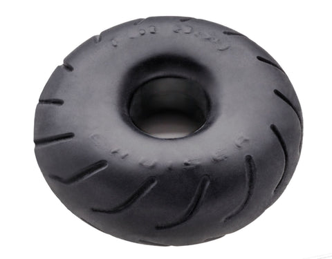 Perfect Fit SilaSkin Cruiser Stretchy Cock Ring 2.5 in. Black - Stretchy Cock Rings
