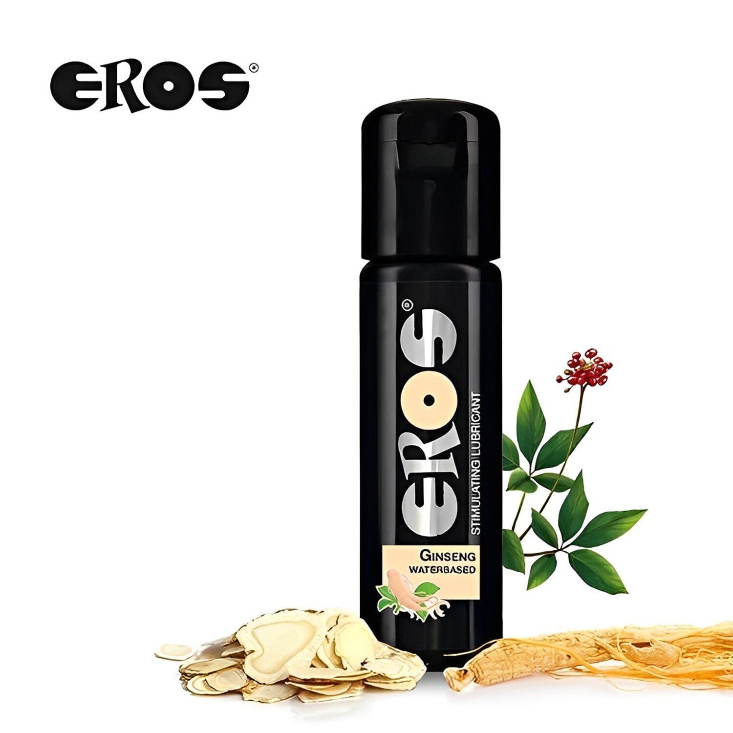 EROS Ginseng Water Based Lubricant 100ml Water Based Lubes