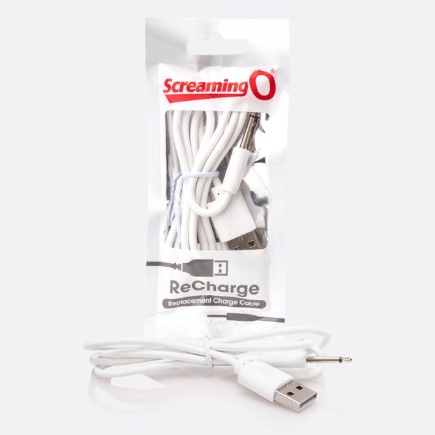 Screaming O ReCharge Replacement Charged Cable 6 Pack Vibrator Accessories