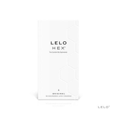 LELO HEX Original Unique Structure Thin Condoms - Condoms