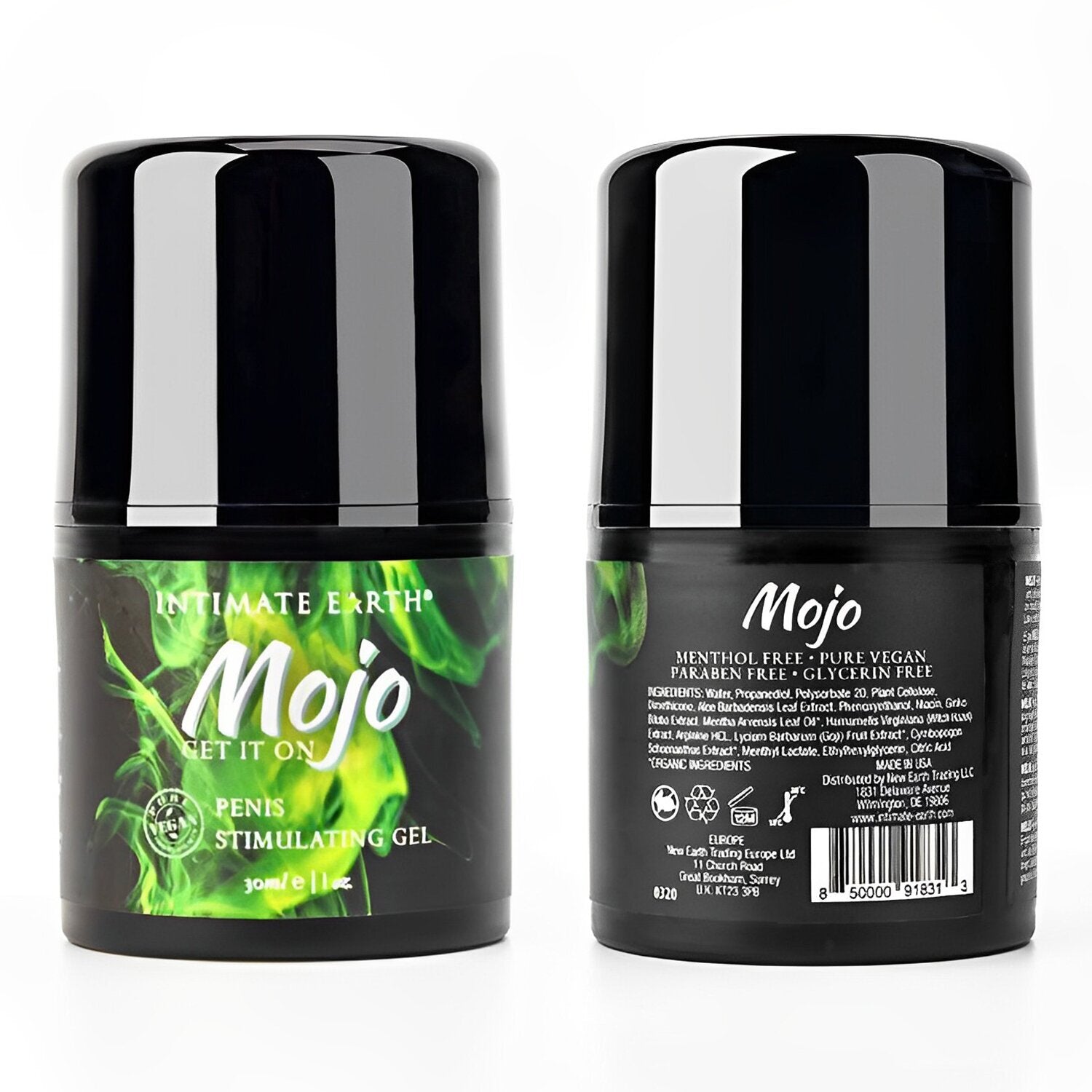 MOJO Niacin and Ginseng Penis Stimulating Gel 1oz Massage Oils and Lubricants