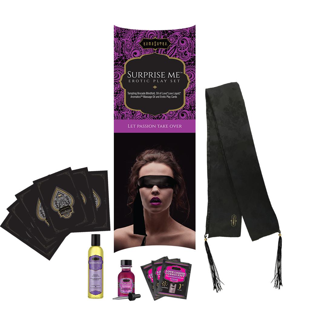 Kama Sutra SURPRISE ME Collectible Erotic Playset Sex Kits