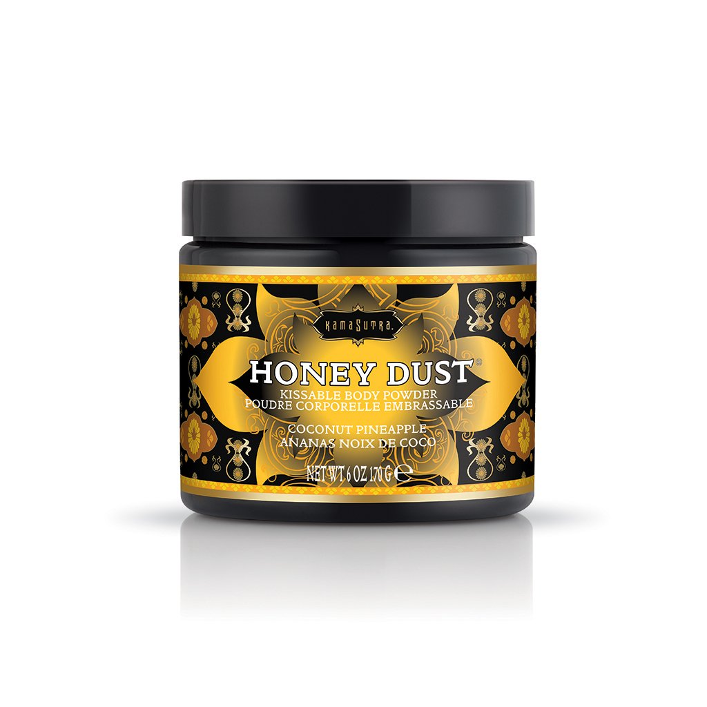 Kama Sutra Honey Dust Moisture Wicking Body Powder 170 g Coconut Pineapple Bath and Intimate Fragrances