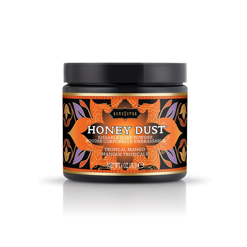 Kama Sutra Honey Dust Moisture Wicking Body Powder 170 g Tropical Mango Bath and Intimate Fragrances