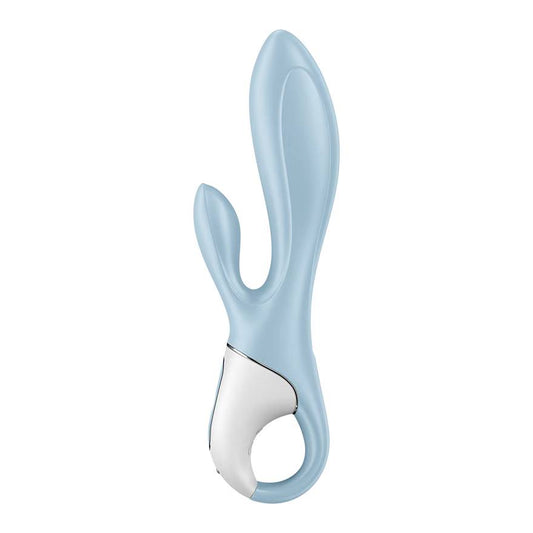 Satisfyer Air Pump Bunny 1 Inflatable Rabbit Vibrator Blue Rabbit Vibrators
