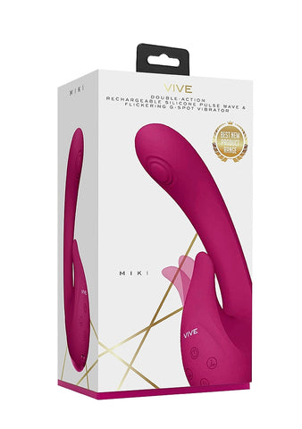 Vive Miki Pulse Wave Flickering G Spot Vibrator - G-Spot Vibrators