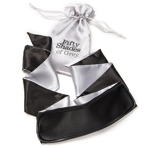 Fifty Shades of Grey All Mine Deluxe Blackout Blindfold - Masks And Blindfolds