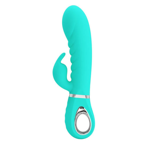 Party Up EDWARD USB Rechargeable Rabbit Vibrator - Rabbit Vibrators