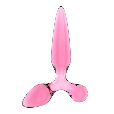 Satisfyer Triple Crystal 2 Glass 3-in-1 Anal Plug - Butt Plugs