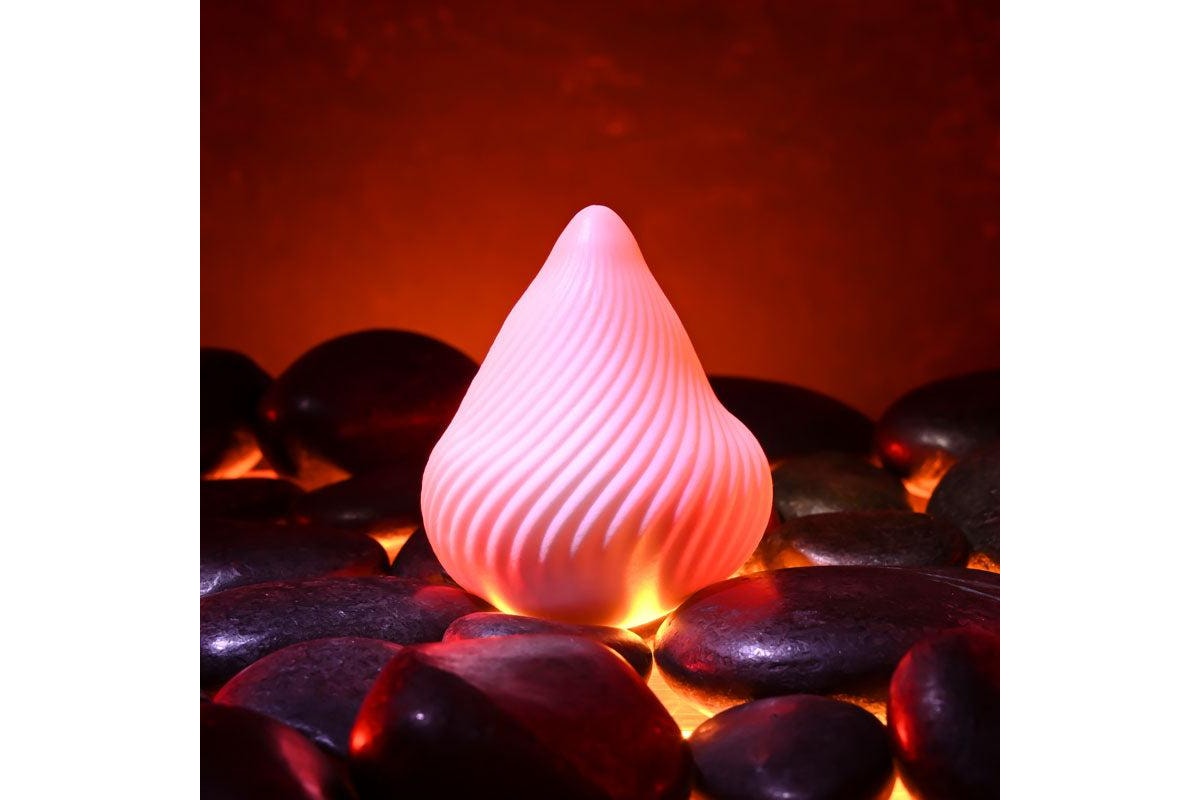 Zero Tolerance VESUVIUS Mini Male Stroker Egg White Masturbators and Strokers