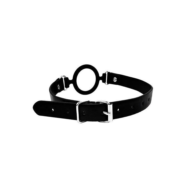 Adam & Eve OPEN WIDE Adjustable Bondage Mouth Gag - Bondage Gags and Bits
