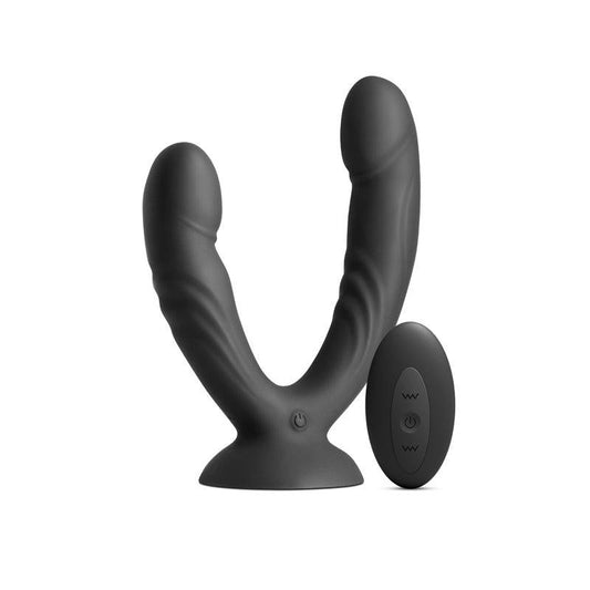 NS Novelties INYA Duet Remote Control Vibrating Double Dildo - Vibrating Dildos